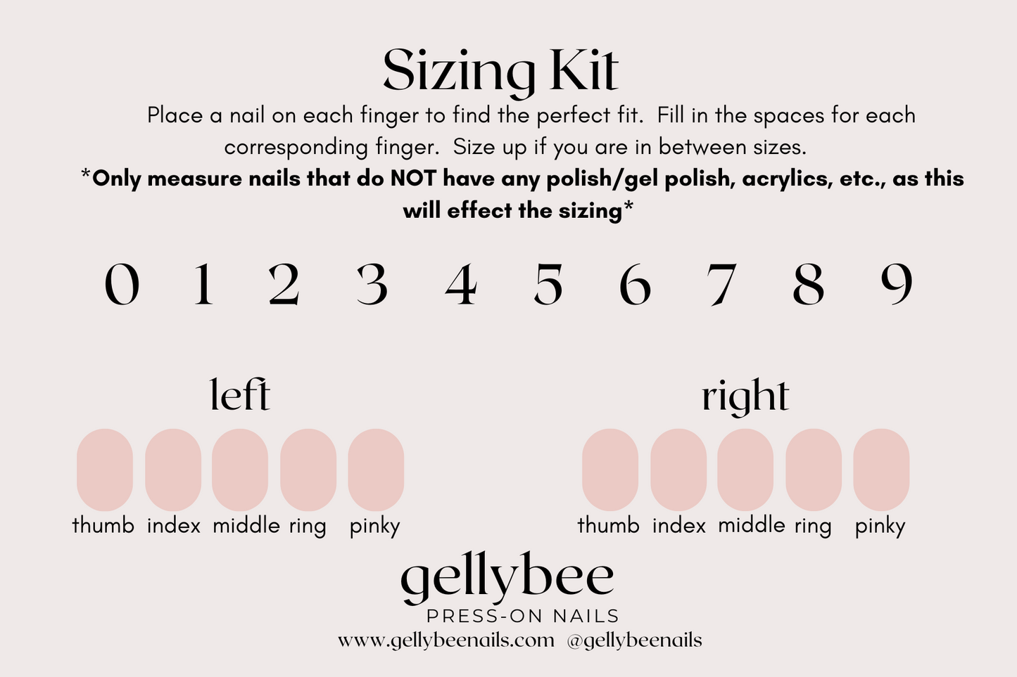 Sizing Kit